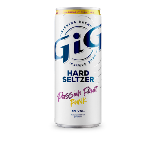 GIG HARD SELTZER PASSIONFRUIT FUNK BLIK - 12X 25